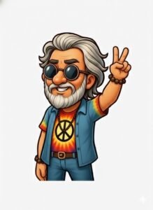 Jerry's Cartoon Guy...Peace!